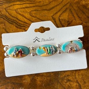 Biblical Art Flexible Bracelet NEW